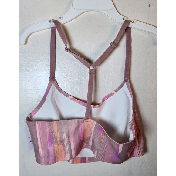 New Auden Women's Multicolor Racerback Pullover Bralette Adjustable Straps XS - Picture 3 of 4